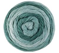 LANA GROSSA Gomitolo Tono | Wolle in dezenten Ton- in-Ton Farbverlauf in fruchtigen Farben | Handstrickgarn aus 100% Baumwolle (Bio) |100g Wolle zum Stricken & Häkeln | 360m Garn FB 1034