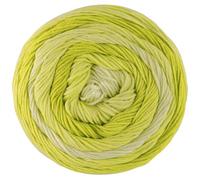 LANA GROSSA Gomitolo Tono | Wolle in dezenten Ton- in-Ton Farbverlauf in fruchtigen Farben | Handstrickgarn aus 100% Baumwolle (Bio) |100g Wolle zum Stricken & Häkeln | 360m Garn FB 1032