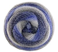 LANA GROSSA Gomitolo Versione | Dochtgarn mit Farbverlauf | Handstrickgarn aus 60% Schurwolle & 40% Polyacryl | 200g Wolle zum Stricken & Häkeln | 700m Garn FB 455