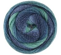 LANA GROSSA Gomitolo Versione | Dochtgarn mit Farbverlauf | Handstrickgarn aus 60% Schurwolle & 40% Polyacryl | 200g Wolle zum Stricken & Häkeln | 700m GarnFB 456