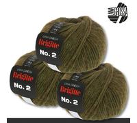 LANA GROSSA Lana Grossa 3 x 50 g Brigitte No. 2 Netzgarn Wolle Alpaka Baumwolle 46 Farben Verschiedene zur Auswahl 0.15 kg