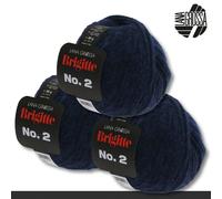 LANA GROSSA Lana Grossa 3 x 50 g Brigitte No. 2 Netzgarn Wolle Alpaka Baumwolle 46 Farben Verschiedene zur Auswahl 0.15 kg