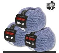 LANA GROSSA Lana Grossa 3 x 50 g Brigitte No. 2 Netzgarn Wolle Alpaka Baumwolle 46 Farben Verschiedene zur Auswahl 0.15 kg