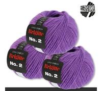 LANA GROSSA Lana Grossa 3 x 50 g Brigitte No. 2 Netzgarn Wolle Alpaka Baumwolle 46 Farben Verschiedene zur Auswahl 0.15 kg