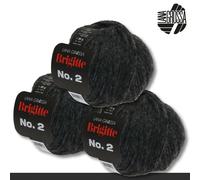 LANA GROSSA Lana Grossa 3 x 50 g Brigitte No. 2 Netzgarn Wolle Alpaka Baumwolle 46 Farben Verschiedene zur Auswahl 0.15 kg