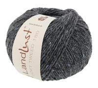 LANA GROSSA Landlust Soft Tweed 180 | Klassisch verzwirntes Tweedgarn aus Schurwolle mit mehrfarbigen Noppen | Handstrickgarn aus 100% Merinowolle | 50g Wolle zum Stricken & Häkeln | 180m Garn FB105