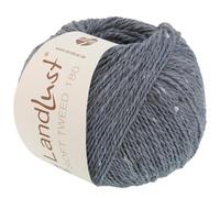 LANA GROSSA Landlust Soft Tweed 180 | Klassisch verzwirntes Tweedgarn aus Schurwolle mit mehrfarbigen Noppen | Handstrickgarn aus 100% Merinowolle | 50g Wolle zum Stricken & Häkeln | 180m Garn FB121