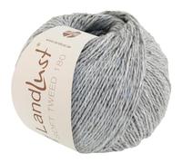 LANA GROSSA Landlust Soft Tweed 180 | Klassisch verzwirntes Tweedgarn aus Schurwolle mit mehrfarbigen Noppen | Handstrickgarn aus 100% Merinowolle | 50g Wolle zum Stricken & Häkeln | 180m Garn FB117