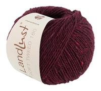 LANA GROSSA Landlust Soft Tweed 180 | Klassisch verzwirntes Tweedgarn aus Schurwolle mit mehrfarbigen Noppen | Handstrickgarn aus 100% Merinowolle | 50g Wolle zum Stricken & Häkeln | 180m Garn FB123