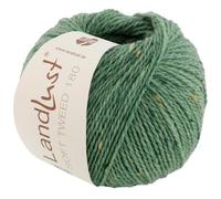 LANA GROSSA Landlust Soft Tweed 180 | Klassisch verzwirntes Tweedgarn aus Schurwolle mit mehrfarbigen Noppen | Handstrickgarn aus 100% Merinowolle | 50g Wolle zum Stricken & Häkeln | 180m Garn FB127