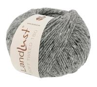 LANA GROSSA Landlust Soft Tweed 180 | Klassisch verzwirntes Tweedgarn aus Schurwolle mit mehrfarbigen Noppen | Handstrickgarn aus 100% Merinowolle | 50g Wolle zum Stricken & Häkeln | 180m Garn FB104