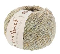 LANA GROSSA Landlust Soft Tweed 180 | Klassisch verzwirntes Tweedgarn aus Schurwolle mit mehrfarbigen Noppen | Handstrickgarn aus 100% Merinowolle | 50g Wolle zum Stricken & Häkeln | 180m Garn FB102