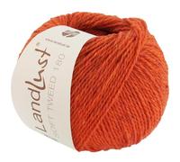 LANA GROSSA Landlust Soft Tweed 180 | Klassisch verzwirntes Tweedgarn aus Schurwolle mit mehrfarbigen Noppen | Handstrickgarn aus 100% Merinowolle | 50g Wolle zum Stricken & Häkeln | 180m Garn FB124