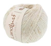 LANA GROSSA Landlust Soft Tweed 180 | Klassisch verzwirntes Tweedgarn aus Schurwolle mit mehrfarbigen Noppen | Handstrickgarn aus 100% Merinowolle | 50g Wolle zum Stricken & Häkeln | 180m Garn FB101