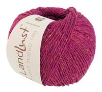 LANA GROSSA Landlust Soft Tweed 180 | Klassisch verzwirntes Tweedgarn aus Schurwolle mit mehrfarbigen Noppen | Handstrickgarn aus 100% Merinowolle | 50g Wolle zum Stricken & Häkeln | 180m Garn FB119
