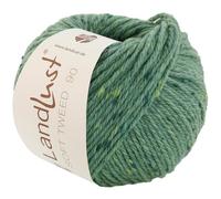 LANA GROSSA Landlust Soft Tweed 90 | Klassisch verzwirntes Tweedgarn aus Schurwolle mit mehrfarbigen Noppen | Handstrickgarn aus 100% Merinowolle | 50g Wolle zum Stricken & Häkeln | 90m Garn FB27