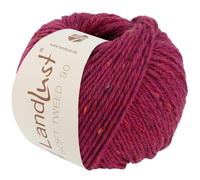LANA GROSSA Landlust Soft Tweed 90 | Klassisch verzwirntes Tweedgarn aus Schurwolle mit mehrfarbigen Noppen | Handstrickgarn aus 100% Merinowolle | 50g Wolle zum Stricken & Häkeln | 90m Garn FB19