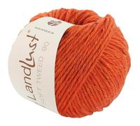 LANA GROSSA Landlust Soft Tweed 90 | Klassisch verzwirntes Tweedgarn aus Schurwolle mit mehrfarbigen Noppen | Handstrickgarn aus 100% Merinowolle | 50g Wolle zum Stricken & Häkeln | 90m Garn FB24