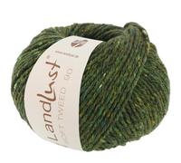 LANA GROSSA Landlust Soft Tweed 90 | Klassisch verzwirntes Tweedgarn aus Schurwolle mit mehrfarbigen Noppen | Handstrickgarn aus 100% Schurwolle (Merino) | 50g Wolle zum Stricken & Häkeln | 90m Garn