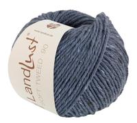 LANA GROSSA Landlust Soft Tweed 90 | Klassisch verzwirntes Tweedgarn aus Schurwolle mit mehrfarbigen Noppen | Handstrickgarn aus 100% Merinowolle | 50g Wolle zum Stricken & Häkeln | 90m Garn FB21