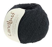 LANA GROSSA Landlust Sommerseide | Feines & leichtes Baumwoll-Seidengarn | Handstrickgarn aus 50% Seide & 50% Baumwolle | 50g Wolle zum Stricken & Häkeln | 170m Garn FB 47