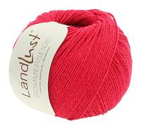 LANA GROSSA Landlust Sommerseide | Feines & leichtes Baumwoll-Seidengarn | Handstrickgarn aus 50% Seide & 50% Baumwolle | 50g Wolle zum Stricken & Häkeln | 170m Garn FB 46