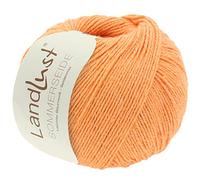 LANA GROSSA Landlust Sommerseide | Feines & leichtes Baumwoll-Seidengarn | Handstrickgarn aus 50% Seide & 50% Baumwolle | 50g Wolle zum Stricken & Häkeln | 170m Garn