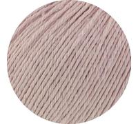 LANA GROSSA Landlust Sommerseide | Feines & leichtes Baumwoll-Seidengarn | Handstrickgarn aus 50% Seide & 50% Baumwolle | 50g Wolle zum Stricken & Häkeln | 170m Garn FB 65