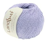 LANA GROSSA Landlust Sommerseide | Feines & leichtes Baumwoll-Seidengarn | Handstrickgarn aus 50% Seide & 50% Baumwolle | 50g Wolle zum Stricken & Häkeln | 170m Garn FB 41
