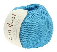 LANA GROSSA Landlust Sommerseide | Feines & leichtes Baumwoll-Seidengarn | Handstrickgarn aus 50% Seide & 50% Baumwolle | 50g Wolle zum Stricken & Häkeln | 170m Garn FB 58