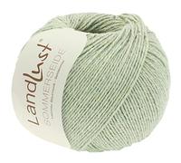 LANA GROSSA Landlust Sommerseide | Feines & leichtes Baumwoll-Seidengarn | Handstrickgarn aus 50% Seide & 50% Baumwolle | 50g Wolle zum Stricken & Häkeln | 170m Garn FB 40