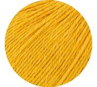 LANA GROSSA Landlust Sommerseide | Feines & leichtes Baumwoll-Seidengarn | Handstrickgarn aus 50% Seide & 50% Baumwolle | 50g Wolle zum Stricken & Häkeln | 170m Garn FB 62