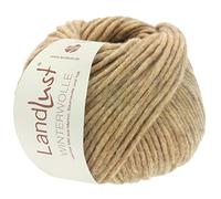 LANA GROSSA Landlust Winterwolle | Soffilo mit Yakfasern | Handstrickgarn aus 50% Schurwolle (Merino), 35% Baumwolle & 15% Yak | 50g Wolle zum Stricken & Häkeln | 70m Garn FB19