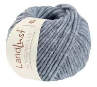 LANA GROSSA Landlust Winterwolle | Soffilo mit Yakfasern | Handstrickgarn aus 50% Schurwolle (Merino), 35% Baumwolle & 15% Yak | 50g Wolle zum Stricken & Häkeln | 70m Garn FB35
