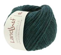 LANA GROSSA Landlust Winterwolle | Soffilo mit Yakfasern | Handstrickgarn aus 50% Schurwolle (Merino), 35% Baumwolle & 15% Yak | 50g Wolle zum Stricken & Häkeln | 70m Garn FB18
