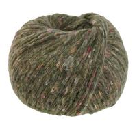 Lana Grossa LandLust Winterwolle Tweed 103 - Moosgrün meliert