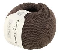 LANA GROSSA Linissimo | Leichtes, locker verzwirntes Baumwoll-Leinengarn | Handstrickgarn aus 50% Baumwolle & 50% Leinen | 50g Wolle zum Stricken & Häkeln | 187m Garn FB7