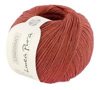 LANA GROSSA Linissimo | Leichtes, locker verzwirntes Baumwoll-Leinengarn | Handstrickgarn aus 50% Baumwolle & 50% Leinen | 50g Wolle zum Stricken & Häkeln | 187m Garn FB17