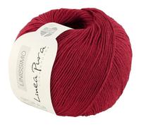 LANA GROSSA Linissimo | Leichtes, locker verzwirntes Baumwoll-Leinengarn | Handstrickgarn aus 50% Baumwolle & 50% Leinen | 50g Wolle zum Stricken & Häkeln | 187m Garn FB16