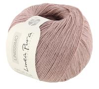 LANA GROSSA Linissimo | Leichtes, locker verzwirntes Baumwoll-Leinengarn | Handstrickgarn aus 50% Baumwolle & 50% Leinen | 50g Wolle zum Stricken & Häkeln | 187m Garn