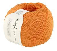 LANA GROSSA Linissimo | Leichtes, locker verzwirntes Baumwoll-Leinengarn | Handstrickgarn aus 50% Baumwolle & 50% Leinen | 50g Wolle zum Stricken & Häkeln | 187m Garn