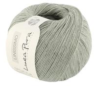 LANA GROSSA Linissimo | Leichtes, locker verzwirntes Baumwoll-Leinengarn | Handstrickgarn aus 50% Baumwolle & 50% Leinen | 50g Wolle zum Stricken & Häkeln | 187m Garn FB19