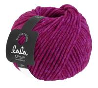LANA GROSSA Lovely Cotton lala Berlin | Soffilo mit Baumwolle | Handstrickgarn aus 75% Schurwolle (Merino) & 25% Baumwolle | 50g Wolle zum Stricken & Häkeln | 90m Garn