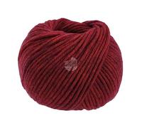 LANA GROSSA Lovely Cotton lala Berlin | Soffilo mit Baumwolle | Handstrickgarn aus 75% Schurwolle (Merino) & 25% Baumwolle | 50g Wolle zum Stricken & Häkeln | 90m Garn