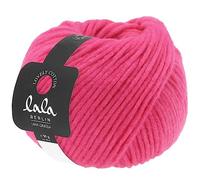 LANA GROSSA Lovely Cotton lala Berlin | Soffilo mit Baumwolle | Handstrickgarn aus 75% Schurwolle (Merino) & 25% Baumwolle | 50g Wolle zum Stricken & Häkeln | 90m Garn