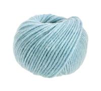 LANA GROSSA Lovely Cotton lala Berlin | Soffilo mit Baumwolle | Handstrickgarn aus 75% Schurwolle (Merino) & 25% Baumwolle | 50g Wolle zum Stricken & Häkeln | 90m Garn