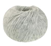 LANA GROSSA Lucciola | Handstrickgarn aus 29% Polyamid, 22% Viskose, 24% Schurwolle (Merino fein), 20% Alpaka (Baby) & 5% Metallische Faser | 50g Wolle zum Stricken & Häkeln | 130m Garn FB 1