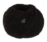 LANA GROSSA Lucciola | Handstrickgarn aus 29% Polyamid, 22% Viskose, 24% Schurwolle (Merino fein), 20% Alpaka (Baby) & 5% Metallische Faser | 50g Wolle zum Stricken & Häkeln | 130m Garn FB 12