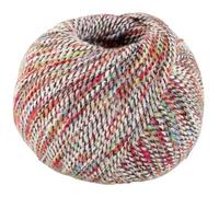 LANA GROSSA Maglia | Sommer-Tweedgarn aus Baumwolle, mit einem bunten Effektgarn verzwirnt | Handstrickgarn aus 92% Baumwolle & 8% Polyester | 50g Wolle zum Stricken & Häkeln | 155m Garn FB4