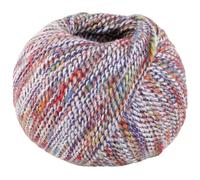 LANA GROSSA Maglia | Sommer-Tweedgarn aus Baumwolle, mit einem bunten Effektgarn verzwirnt | Handstrickgarn aus 92% Baumwolle & 8% Polyester | 50g Wolle zum Stricken & Häkeln | 155m Garn FB6